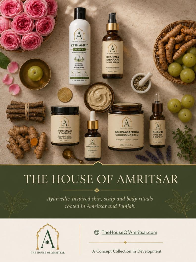 Cover of The House of Amritsar consumer concept lookbook