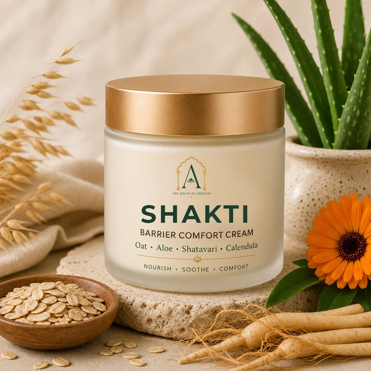 Shakti Barrier Comfort Cream by The House of Amritsar